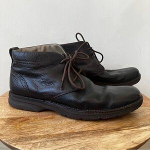 Clarks | Mens Senner Ave Tumbled Leather Chukka Boots